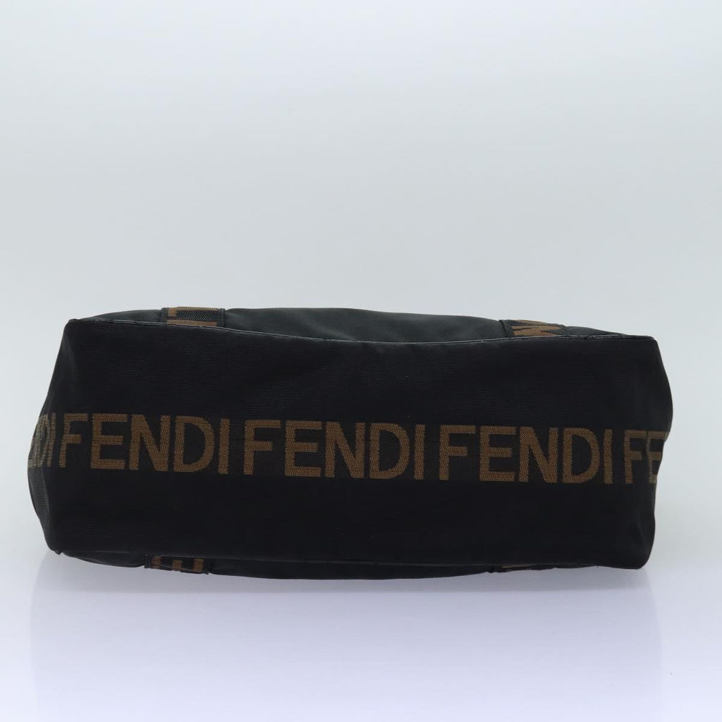 FENDI Tote Bag Nylon Blackbs14772