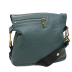 Chloe Shoulder Bag Leather Turquoise Blue bs14789