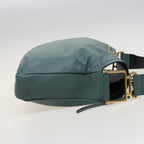 Chloe Shoulder Bag Leather Turquoise Blue bs14789