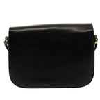 CELINE Horse Carriage Shoulder Bag Leather Black  14806