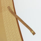 FENDI Zucchino Canvas folding Umbrella Nylon Beigebs14907