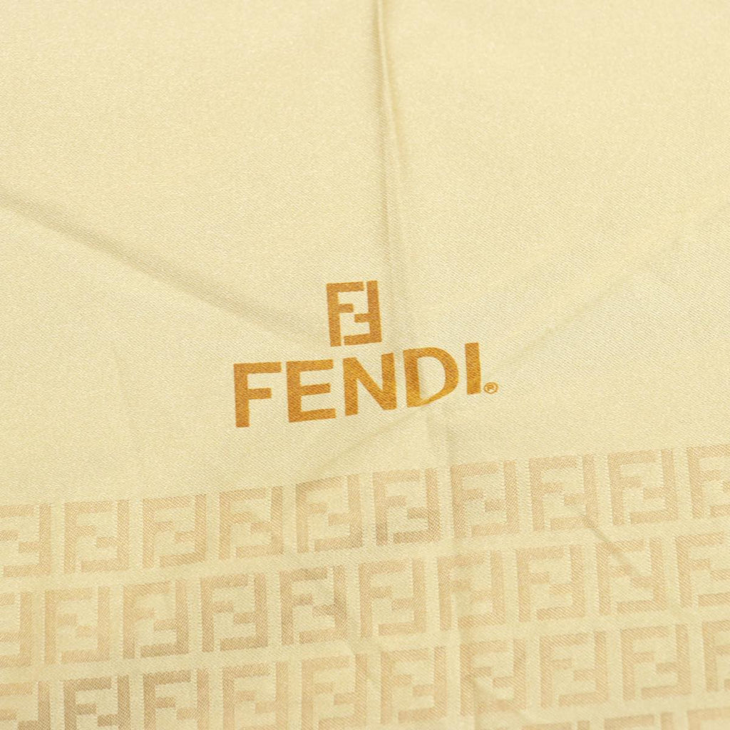 FENDI Zucchino Canvas folding Umbrella Nylon Beigebs14907