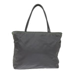 PRADA Hand Bag Nylon Gray bs14975