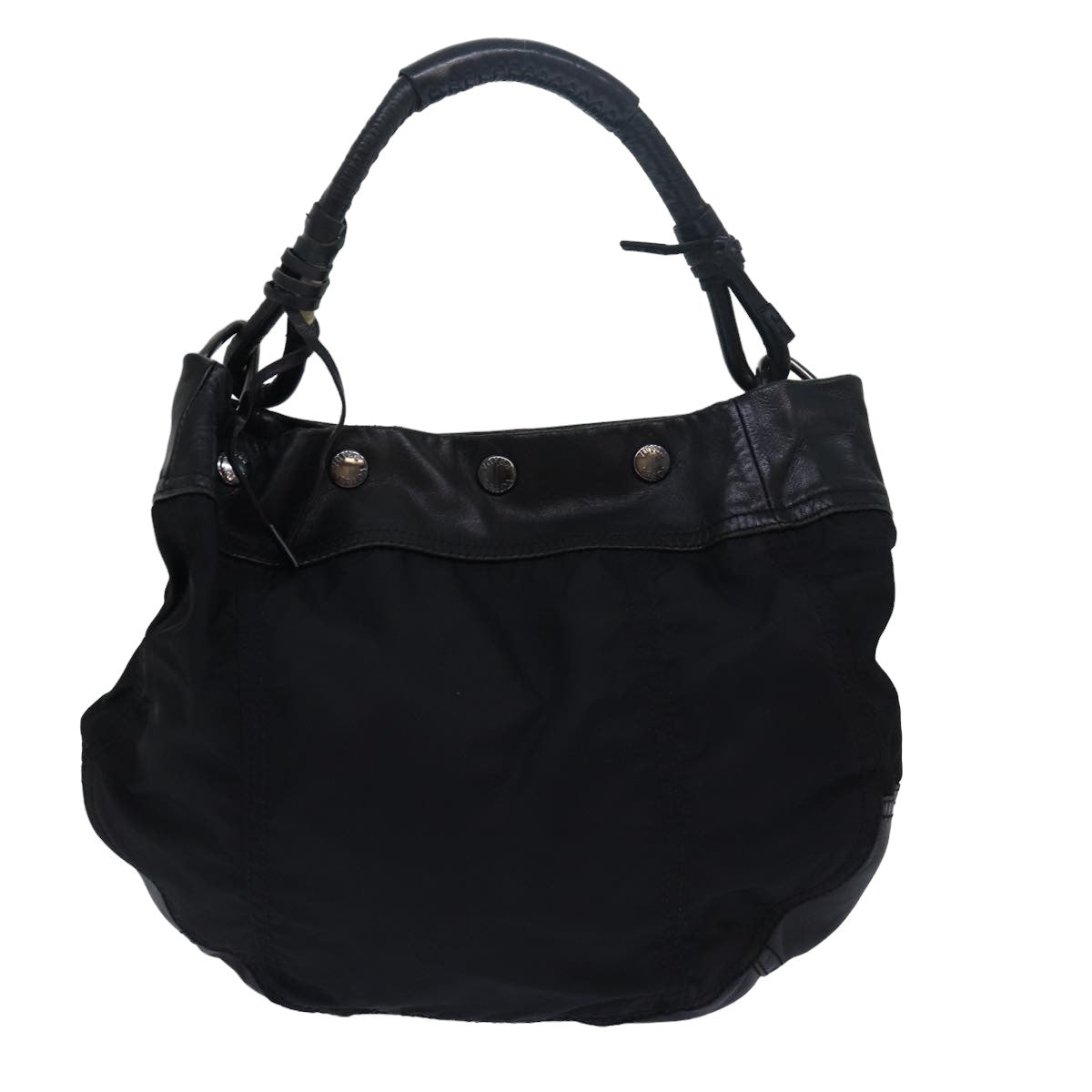 PRADA Hand Bag Nylon Black bs15042