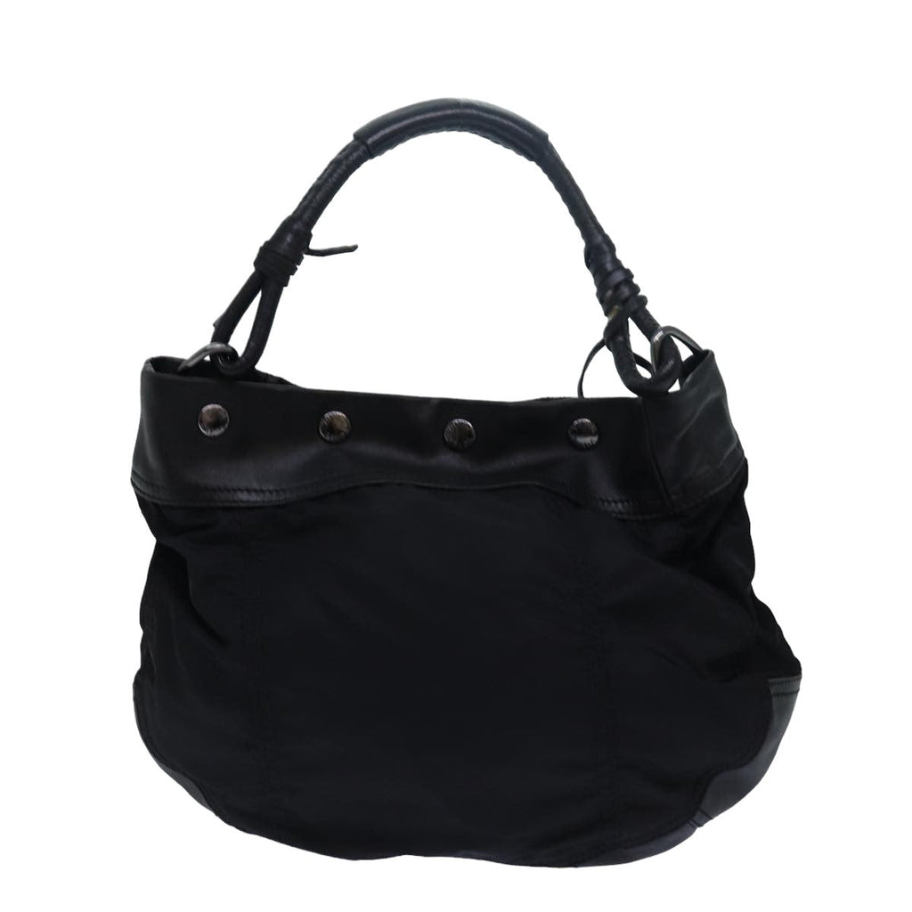 PRADA Hand Bag Nylon Black bs15042