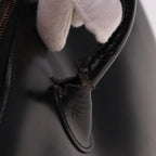 CELINE Hand Bag Leather 2way Black  15050