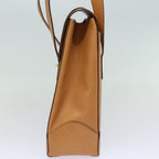 CELINE Shoulder Bag Leather Brown  15636