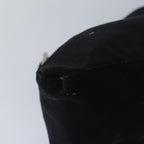 FENDI Mamma Baguette Shoulder Bag Nylon Blackbs15662