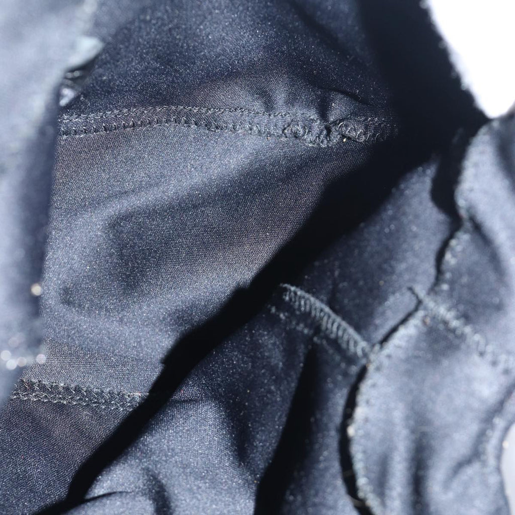 FENDI Mamma Baguette Shoulder Bag Nylon Blackbs15662