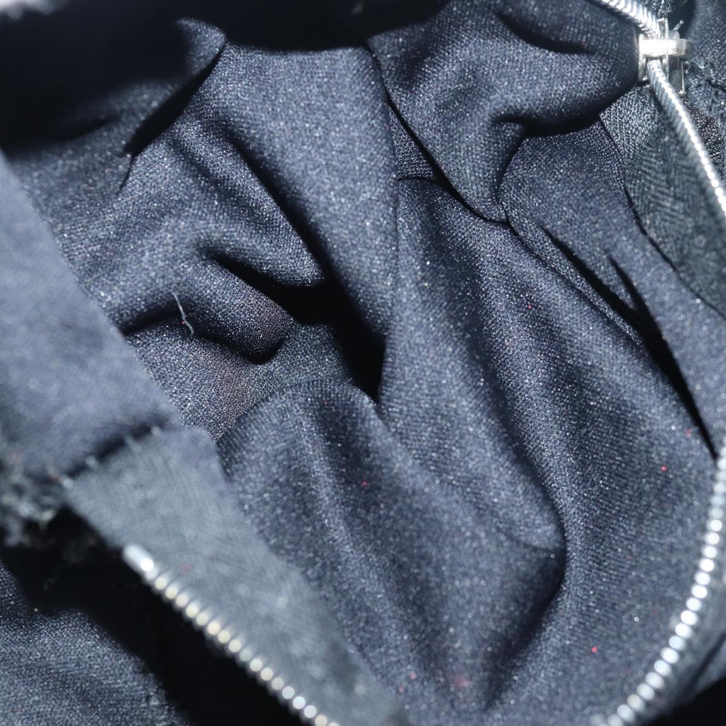 FENDI Mamma Baguette Shoulder Bag Nylon Blackbs15662