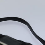 FENDI Mamma Baguette Shoulder Bag Nylon Blackbs15662