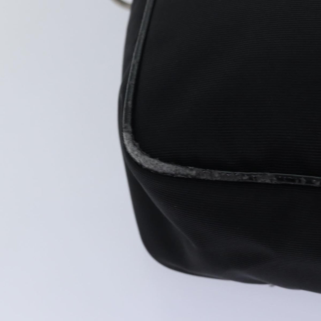 FENDI Hand Bag Canvas Black Brownbs15716