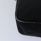FENDI Hand Bag Canvas Black Brownbs15716