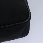FENDI Hand Bag Canvas Black Brownbs15716
