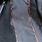 FENDI Hand Bag Canvas Black Brownbs15716
