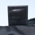 FENDI Hand Bag Canvas Black Brownbs15716