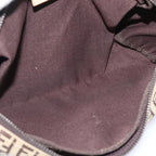 FENDI Zucchino Canvas Pouch Beigebs15781