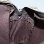 FENDI Zucchino Canvas Pouch Beigebs15781