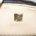 FENDI Zucca Canvas Pouch Brown Blackbs15782