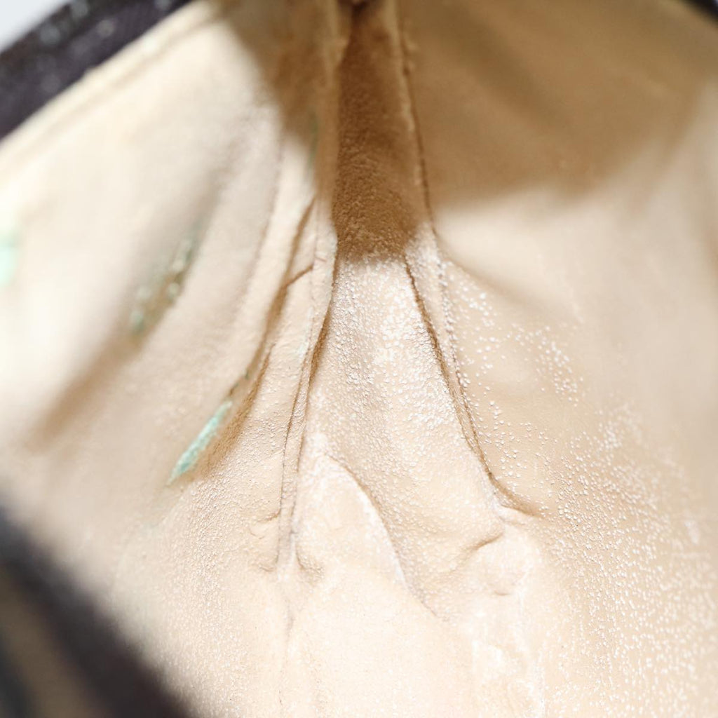 FENDI Zucca Canvas Pouch Brown Blackbs15782