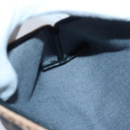 FENDI Zucca Canvas Pecan Canvas Pouch 2Set Brown Blackbs15954