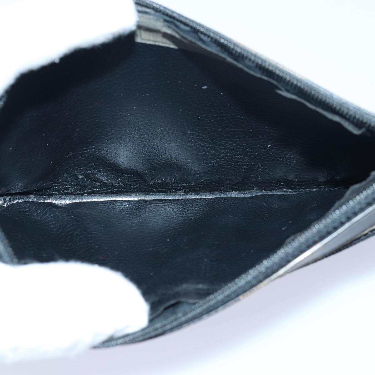 FENDI Zucca Canvas Pecan Canvas Pouch 2Set Brown Blackbs15954