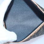 FENDI Zucca Canvas Pecan Canvas Pouch 2Set Brown Blackbs15954