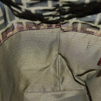 FENDI Zucca Canvas Tote Bag Brown Blackbs15988