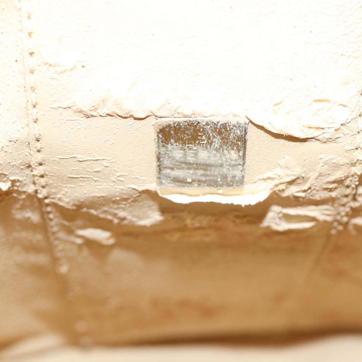 FENDI Zucca Canvas Vanity Pouch Brown Blackbs16396