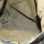 FENDI Zucca Canvas Shoulder Bag Brown Blackbs16397