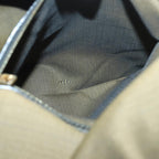FENDI Zucca Canvas Shoulder Bag Brown Blackbs16397