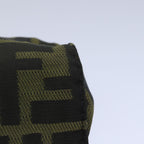 FENDI Zucca Canvas Pouch Brown Blackbs16772