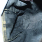 FENDI Zucca Canvas Pouch Brown Blackbs16772