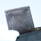 FENDI Zucca Canvas Pouch Brown Blackbs16772