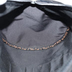 FENDI Hand Bag Canvas 2way Black Brownbs16831