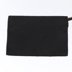 FENDI Hand Bag Canvas 2way Black Brownbs16831