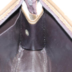 FENDI Zucchino Canvas Pouch Brownbs16934