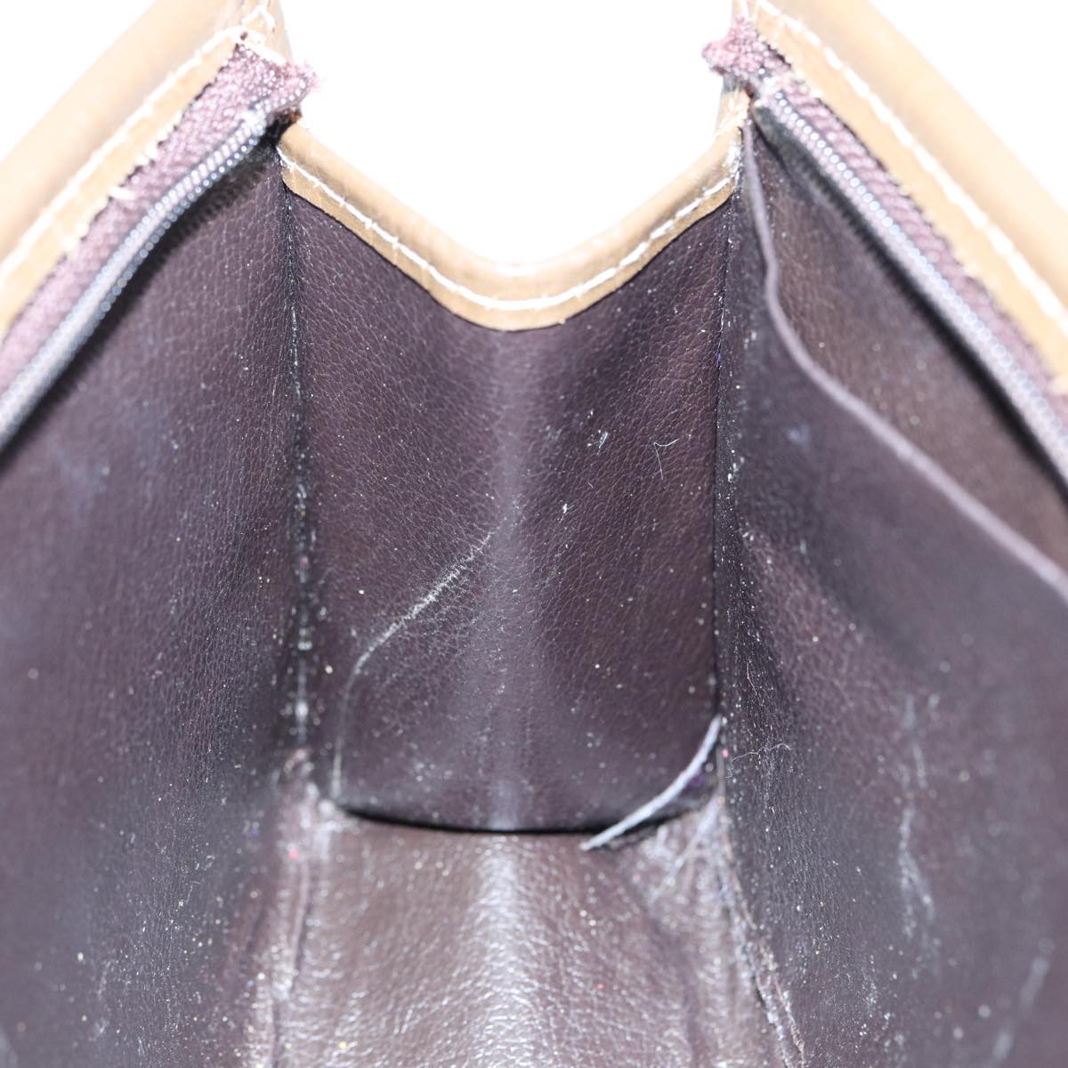 FENDI Zucchino Canvas Pouch Brownbs16934