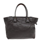Chloe Tote Bag Leather Brown Gold bs17349