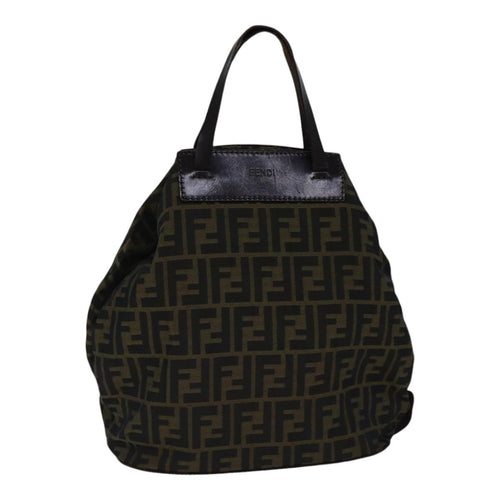 FENDI Zucca Canvas Tote Bag Brownbs17790