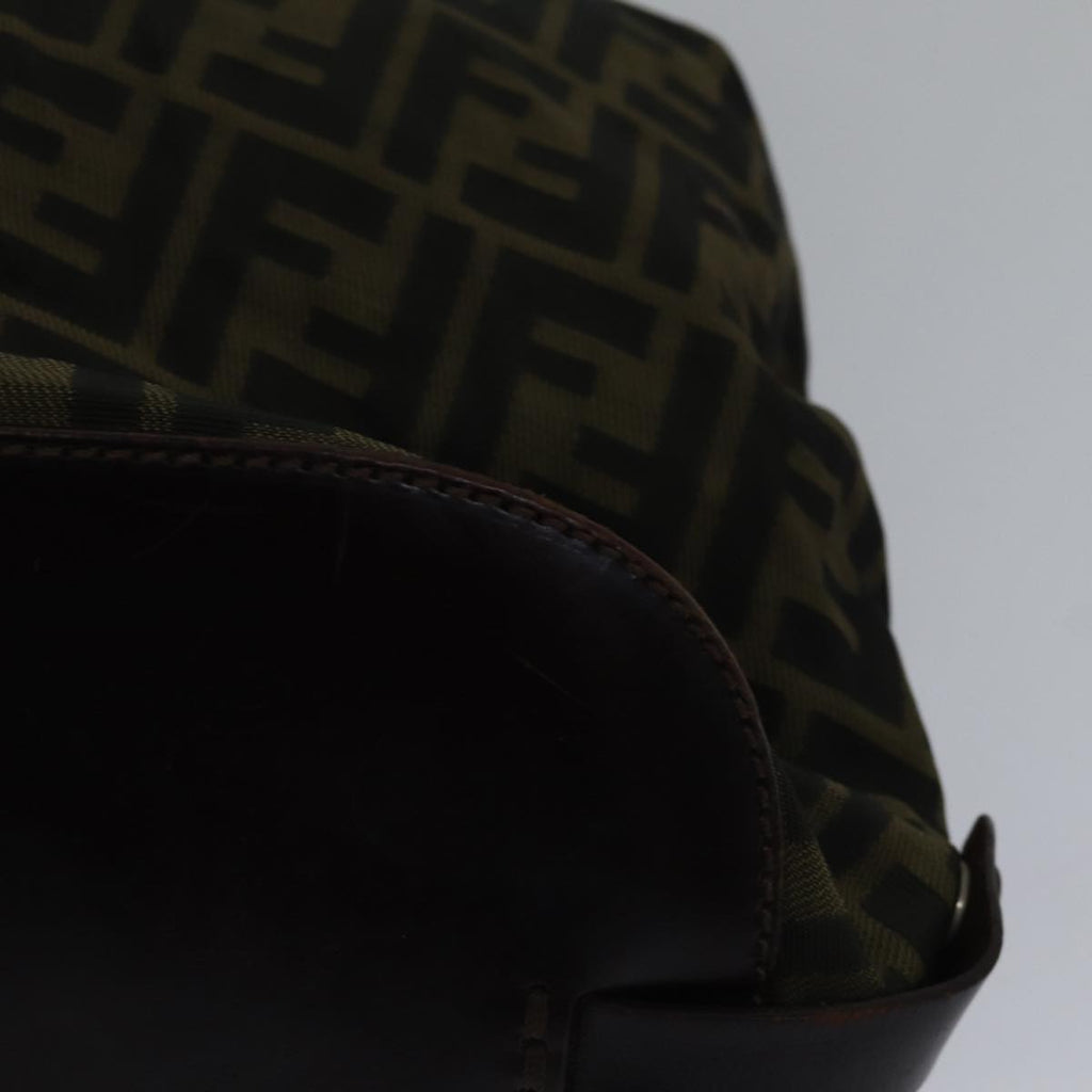 FENDI Zucca Canvas Tote Bag Brownbs17790