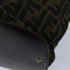 FENDI Zucca Canvas Tote Bag Brownbs17790
