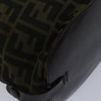 FENDI Zucca Canvas Tote Bag Brownbs17790