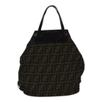 FENDI Zucca Canvas Tote Bag Brownbs17790