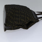FENDI Zucca Canvas Tote Bag Brownbs17790