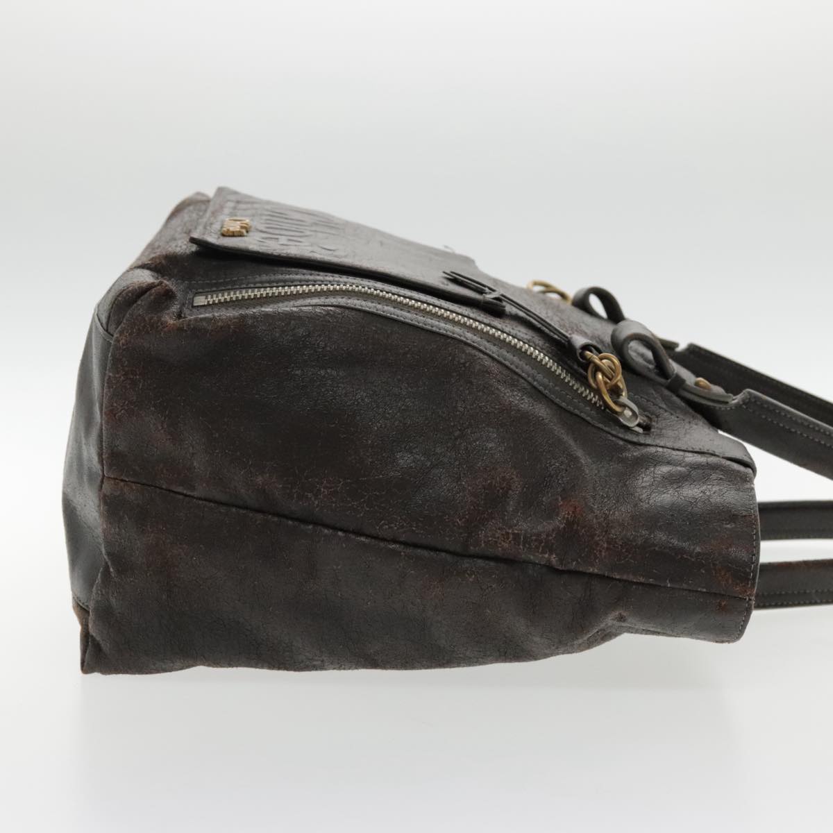 Chloe Eclipse Tote Bag Leather Brown bs17797
