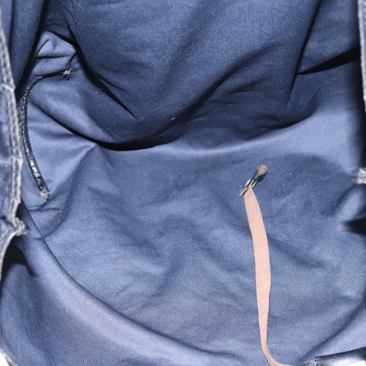 FENDI Zucca Canvas Tote Bag Nylon Blackbs18020