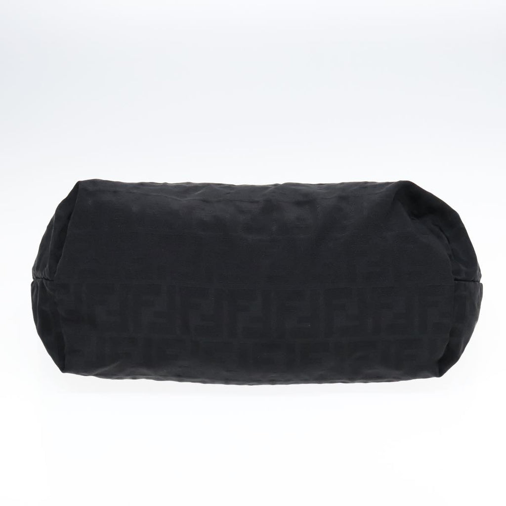FENDI Zucca Canvas Tote Bag Nylon Blackbs18020