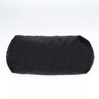FENDI Zucca Canvas Tote Bag Nylon Blackbs18020