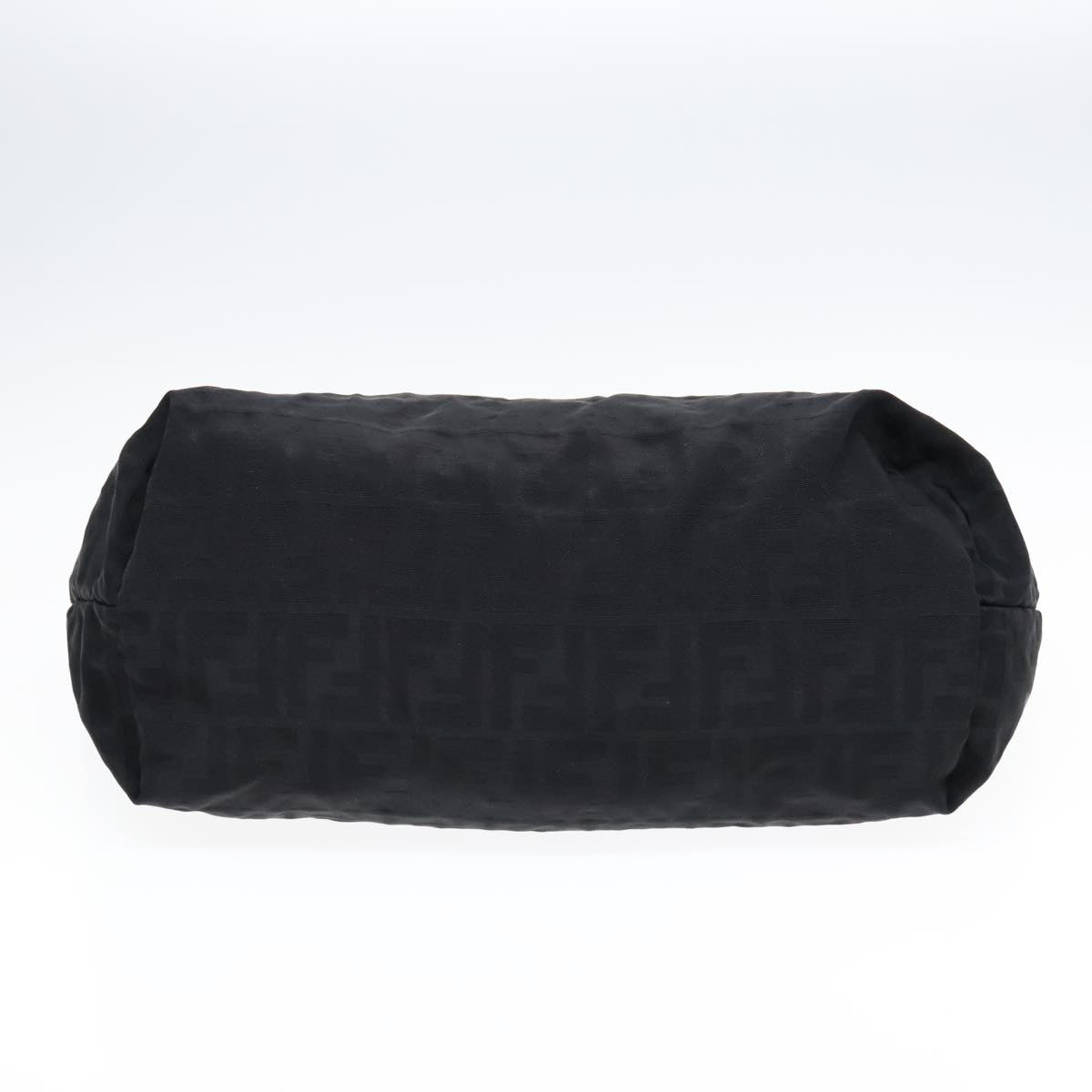 FENDI Zucca Canvas Tote Bag Nylon Blackbs18020